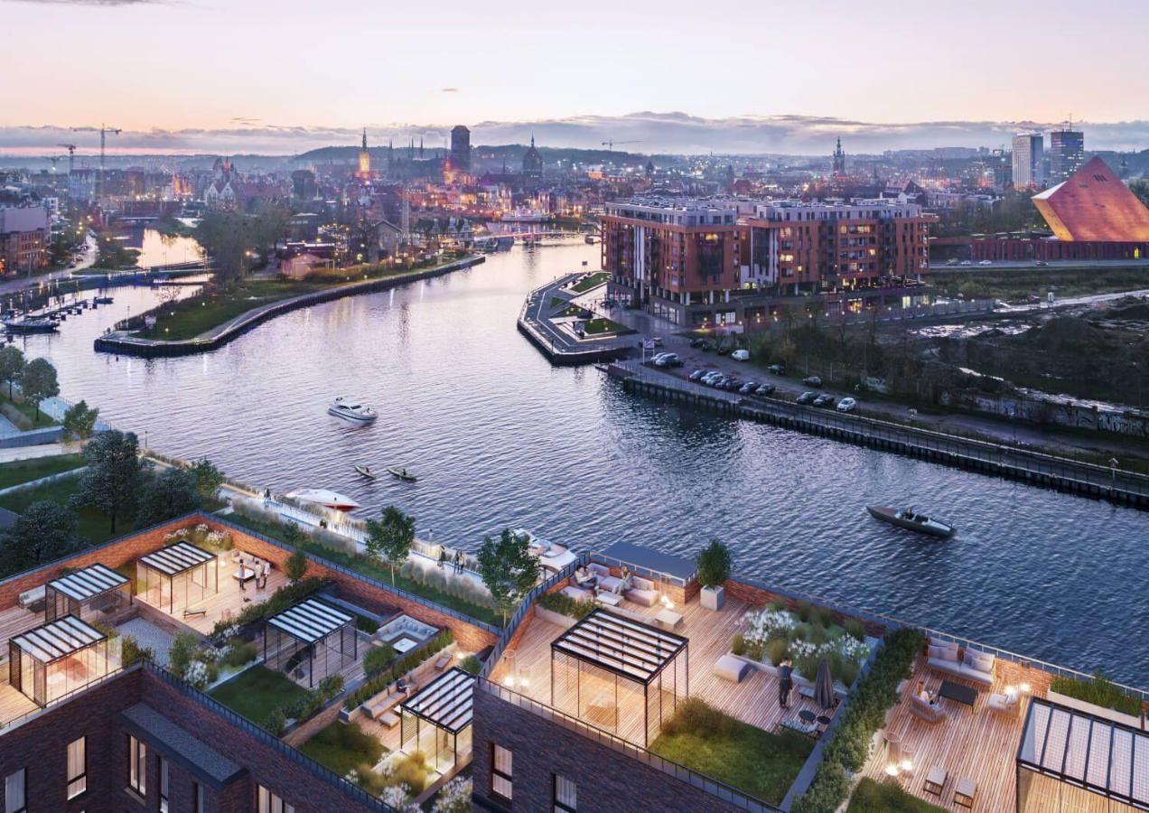Riverside Apartments Nadmotlawie - Gym & Sauna, Free Parking Gdansk Exterior foto